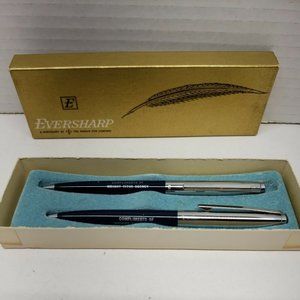 Vtg Eversharp Mechanical Pencil Lot Of 2 Retro Art Deco MCM USA Advertiser Item
